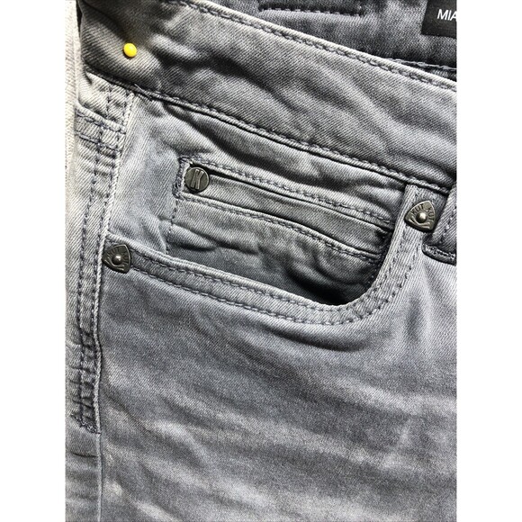 Kut From The Kloth MIA Toothpick Skinny Jeans Size 12 Gray Distressed - Picture 5 of 16